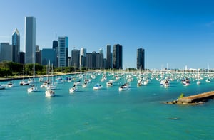 lake michigan in Chicago
