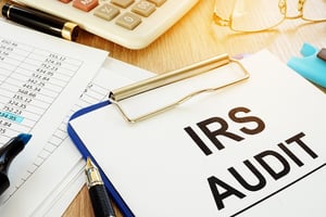 IRS audit document